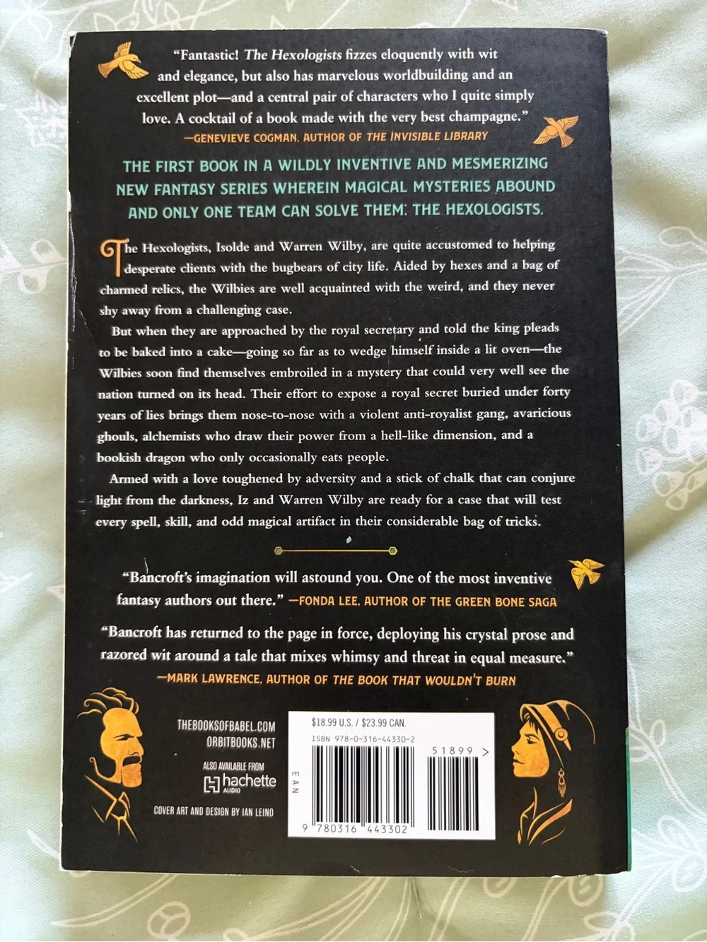 The Hexologist by Josiah Bancroft Book
